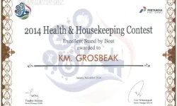 Awards Pertamina Health and Housekeeping contest 2014 2379 
